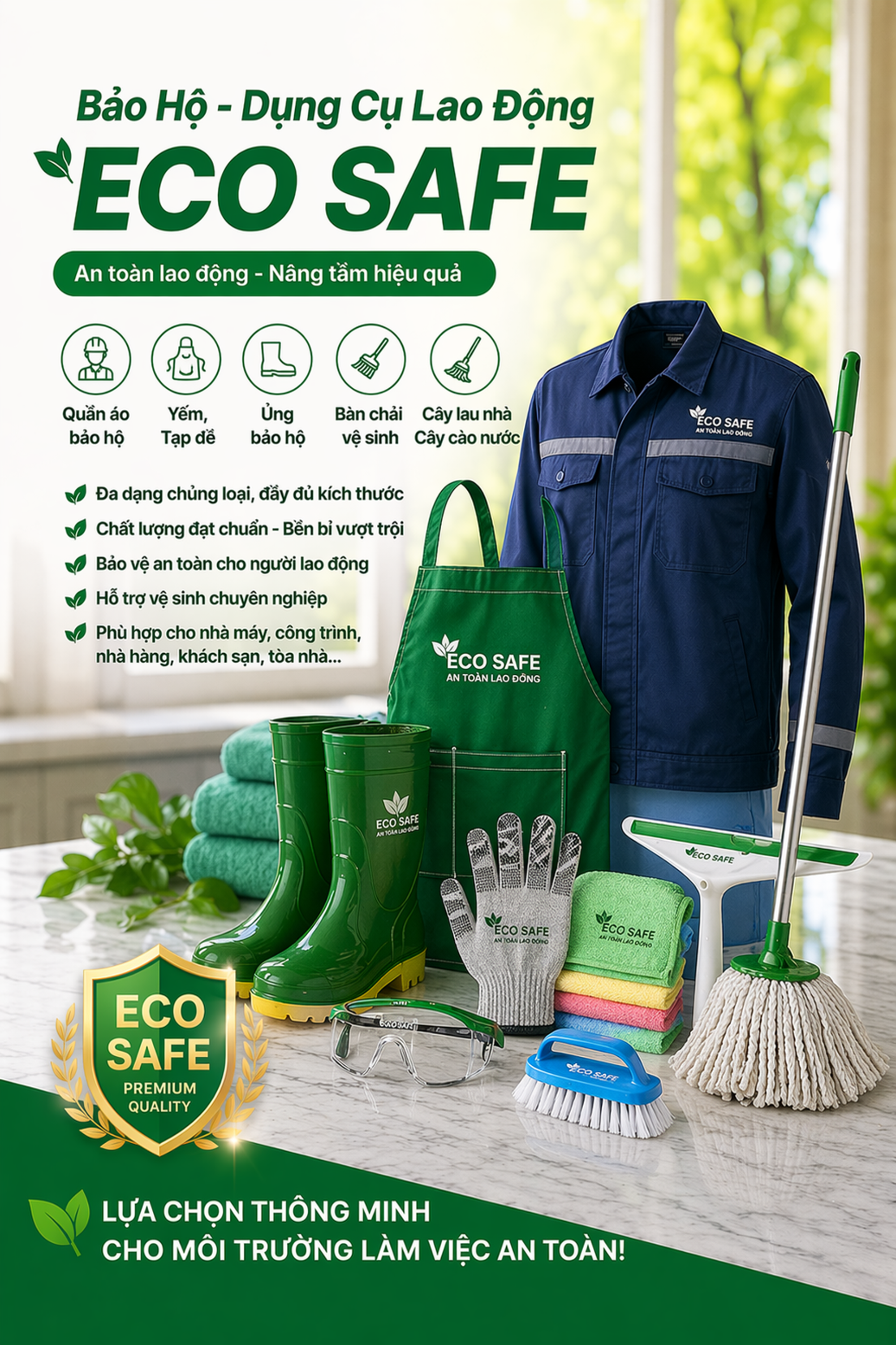 Bảo Hộ Dụng Cụ Lao Động ECOSafe